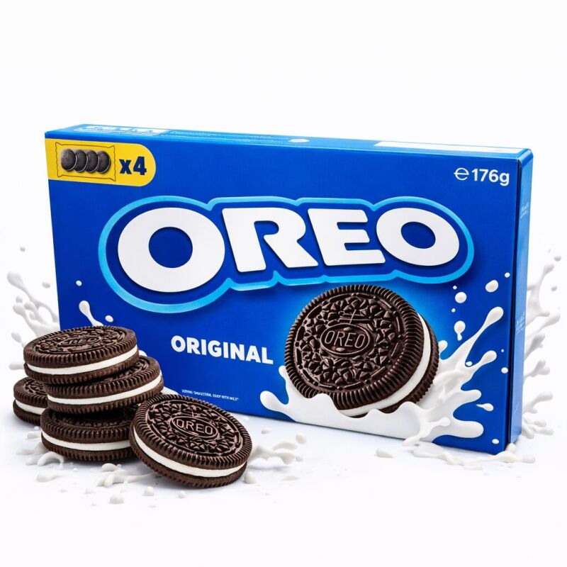 Oreo sušenky s vanilkovou náplní 176g